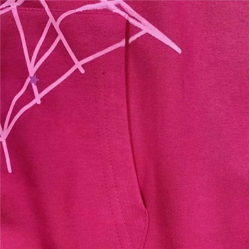 Sp5der P*NK Hoodie Pink