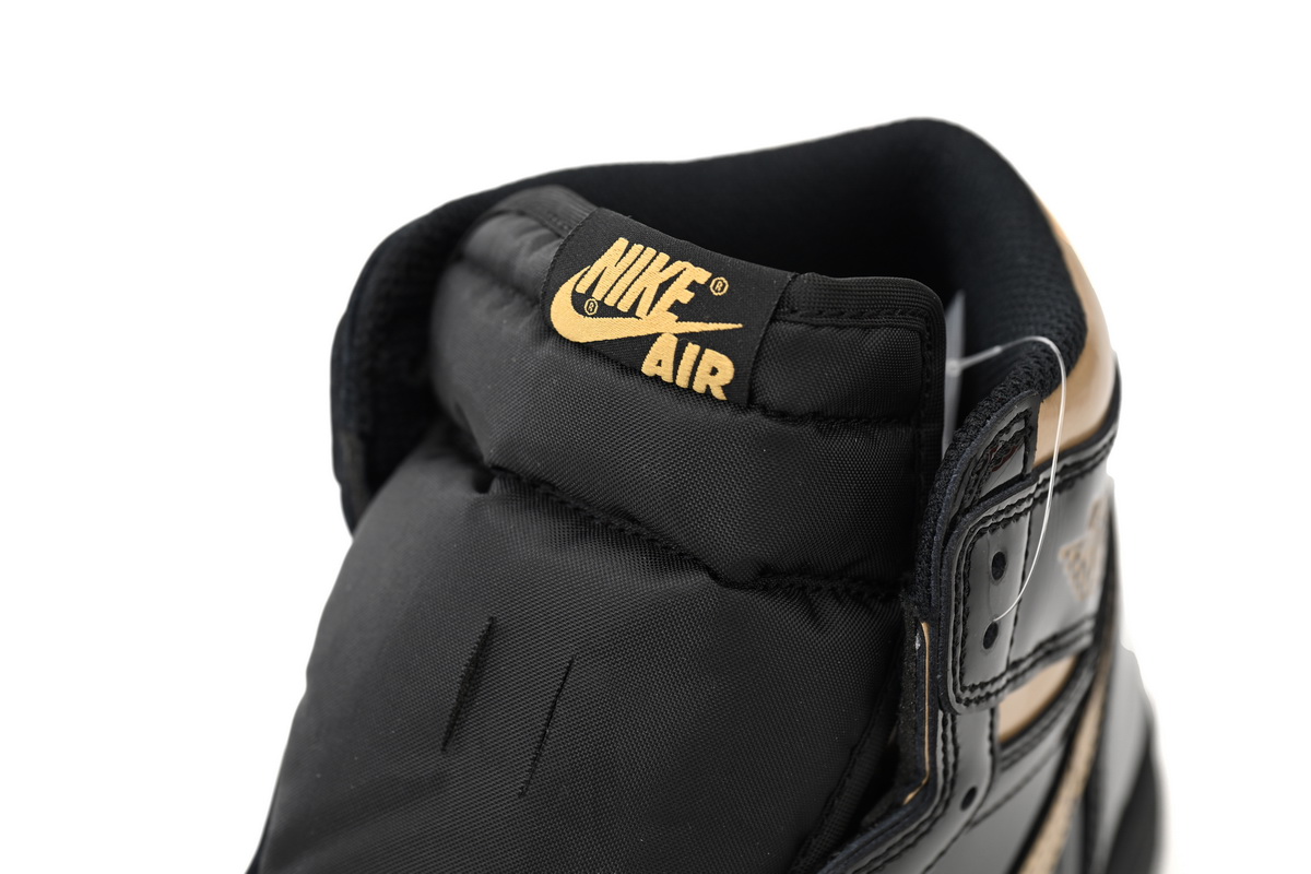 Air Jordan 1 High OG Patent Black Metallic Gold 555088-032