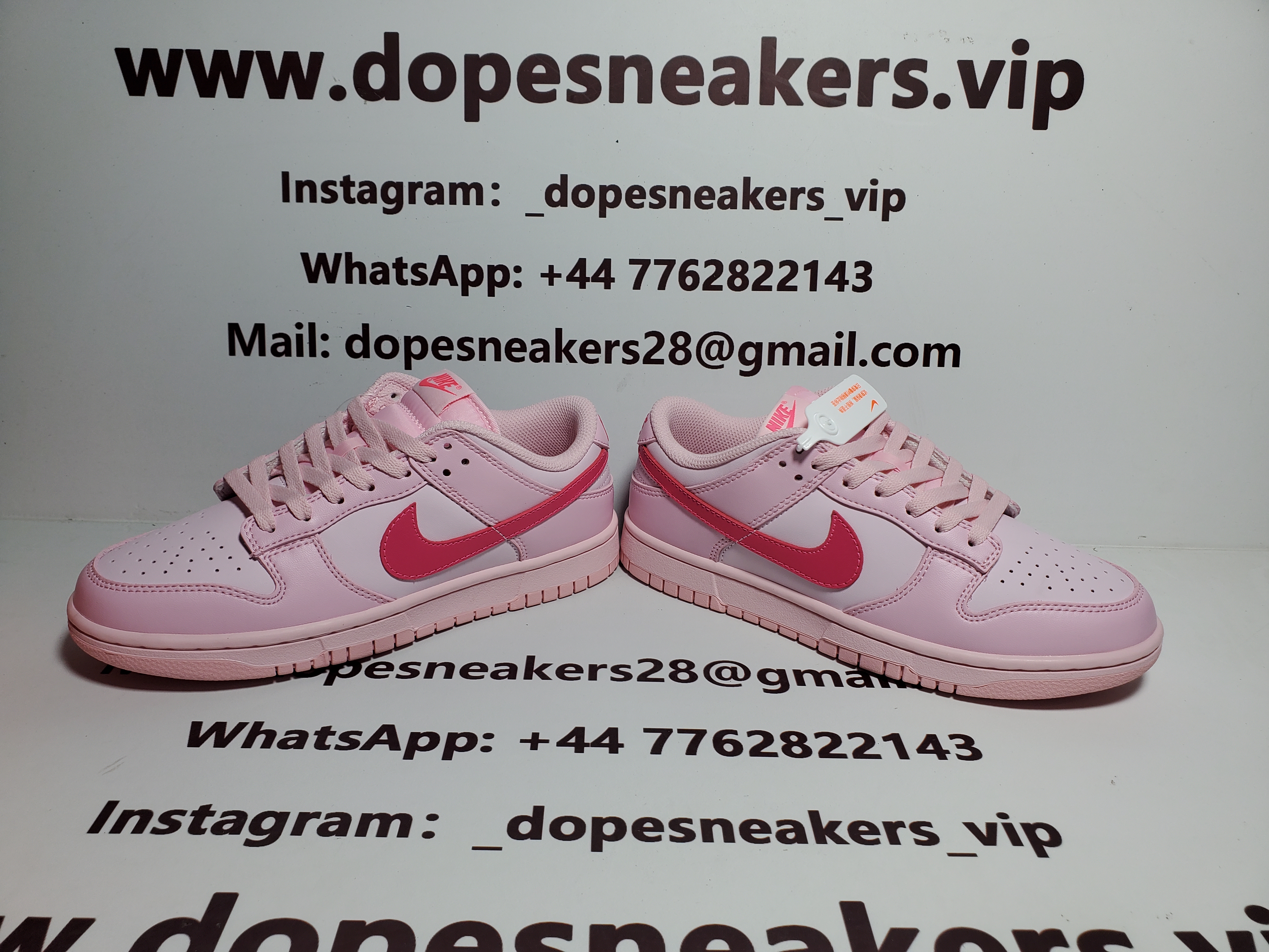 Nike Dunk Low Triple Pink DH9765-600