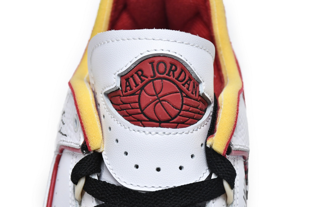 Off White x Air Jordan 2 Retro Low SP White and Varsity Red DJ4375-106