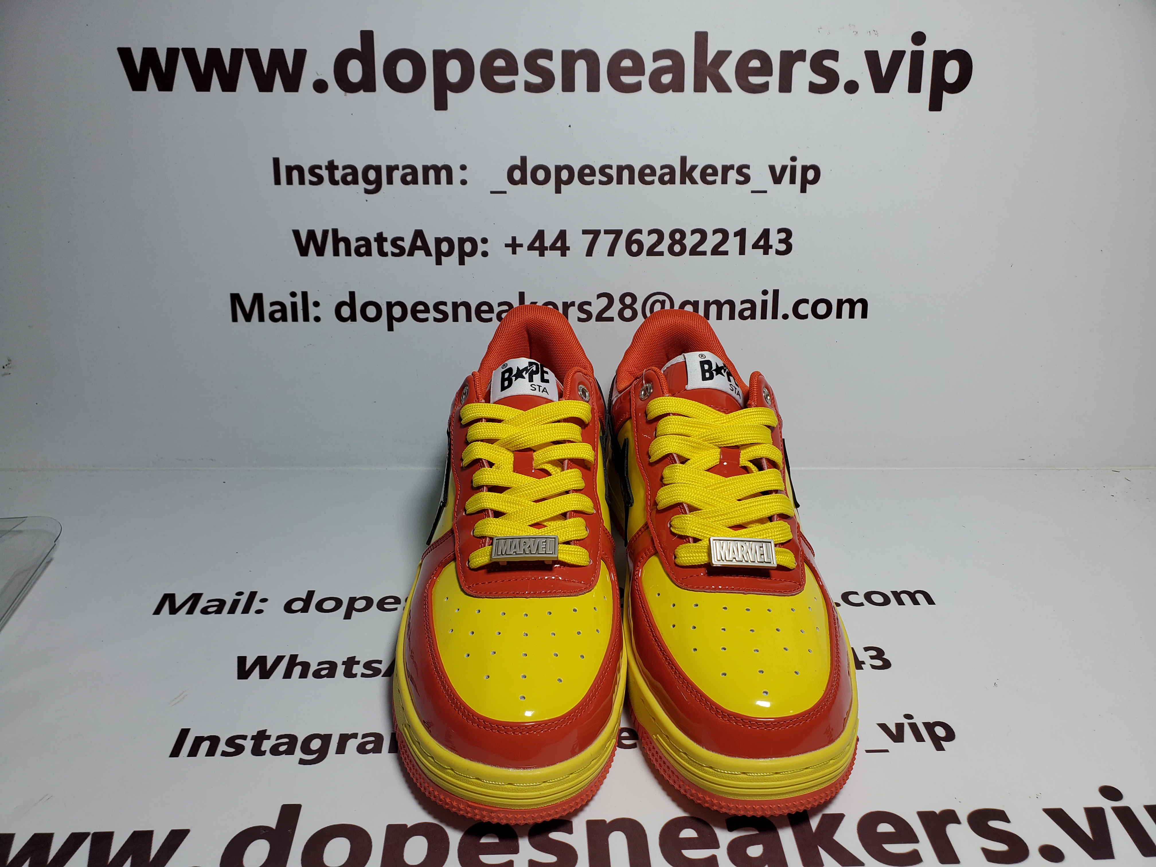 BAPE Marvel x Bapesta 'Iron Man' (2022)(BapeSta)