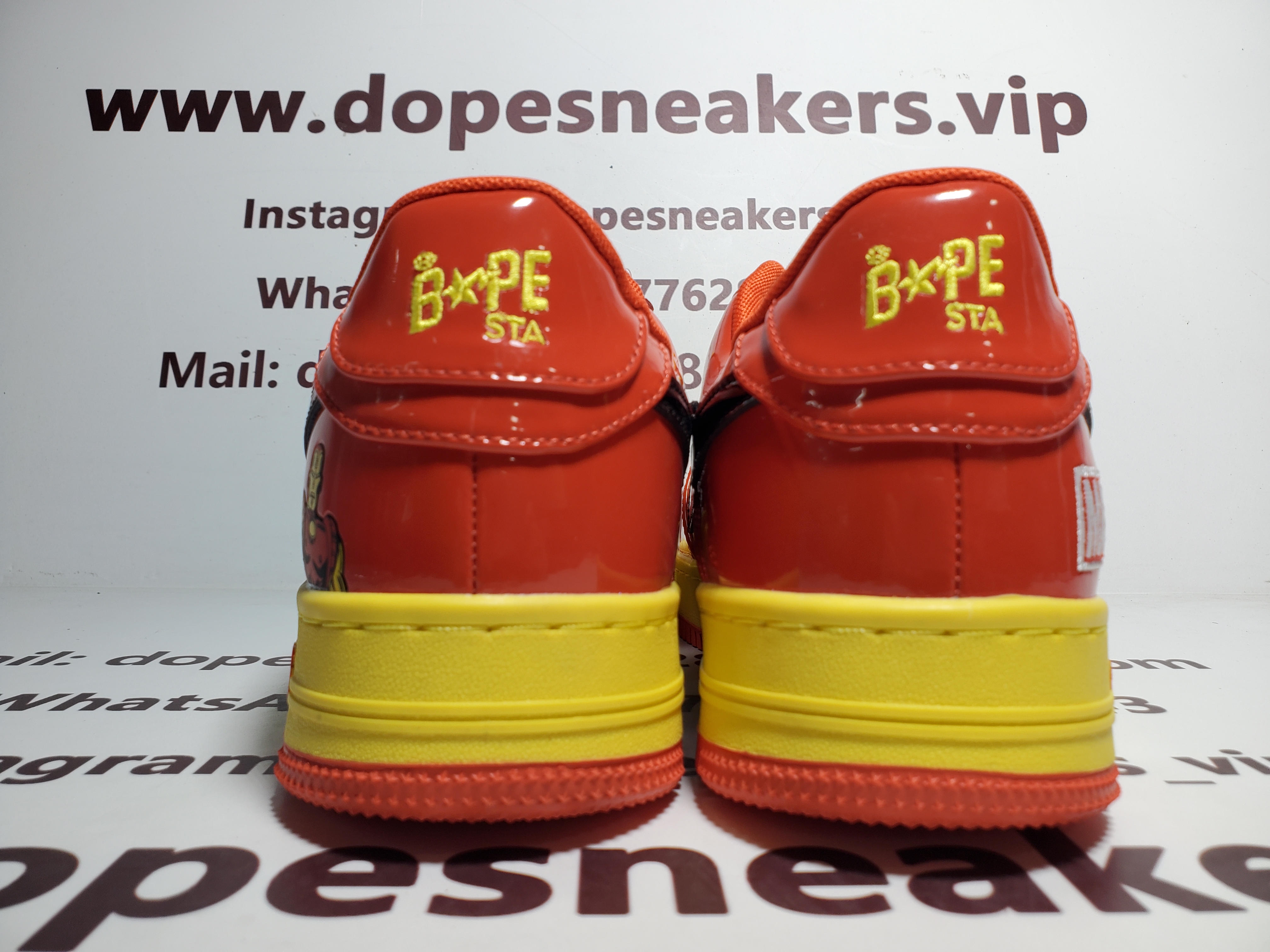 BAPE Marvel x Bapesta 'Iron Man' (2022)(BapeSta)