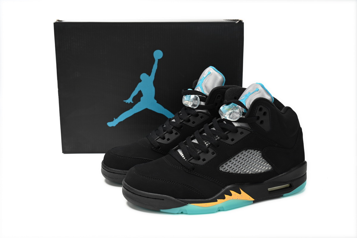 Air Jordan 5 "Noir/Aquatone/Taxe" DD0587-047