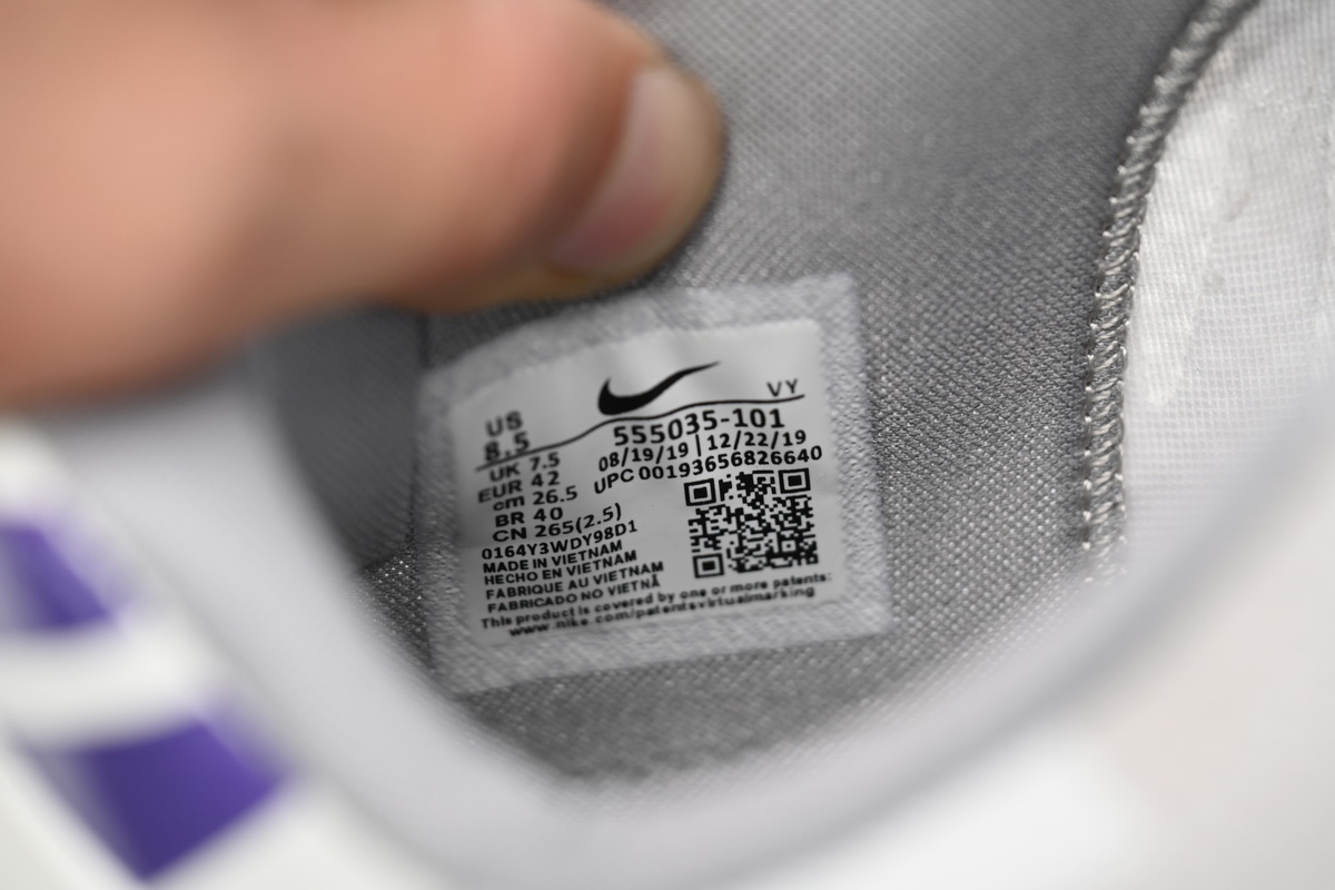 Nike Kobe 8 Low White/Purple-Yello 555035-101