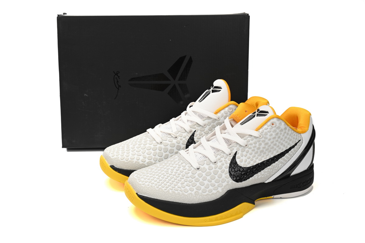 Nike Kobe 6 Protro “White Del Sol CW2190-100