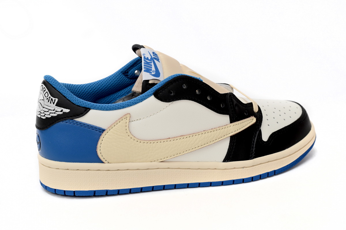 Fragment Design x Travis Scott x Air Jordan 1 Low-DM7866-140(Top version)