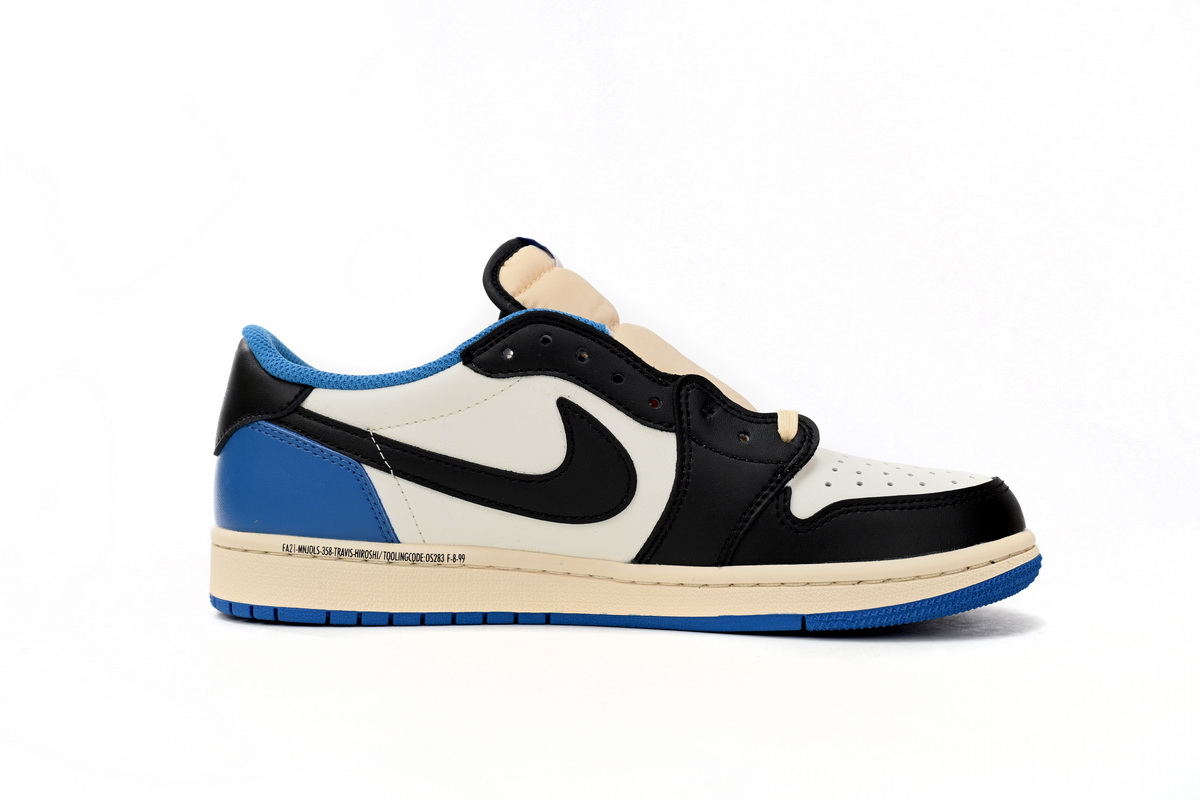 Fragment Design x Travis Scott x Air Jordan 1 Low-DM7866-140(Top version)