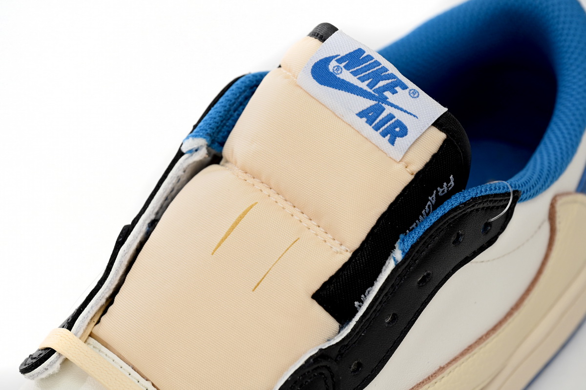 Fragment Design x Travis Scott x Air Jordan 1 Low-DM7866-140(Top version)