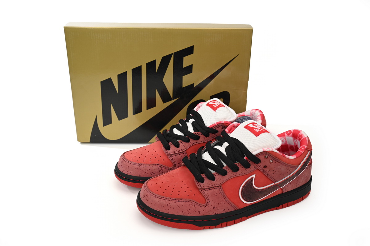 Nike SB Dunk Low Concepts Red Lobster 313170-661