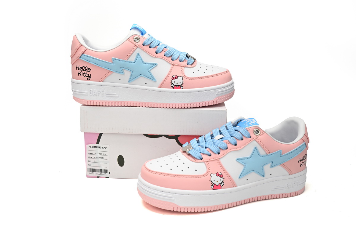 Bape hello kitty shoes reps