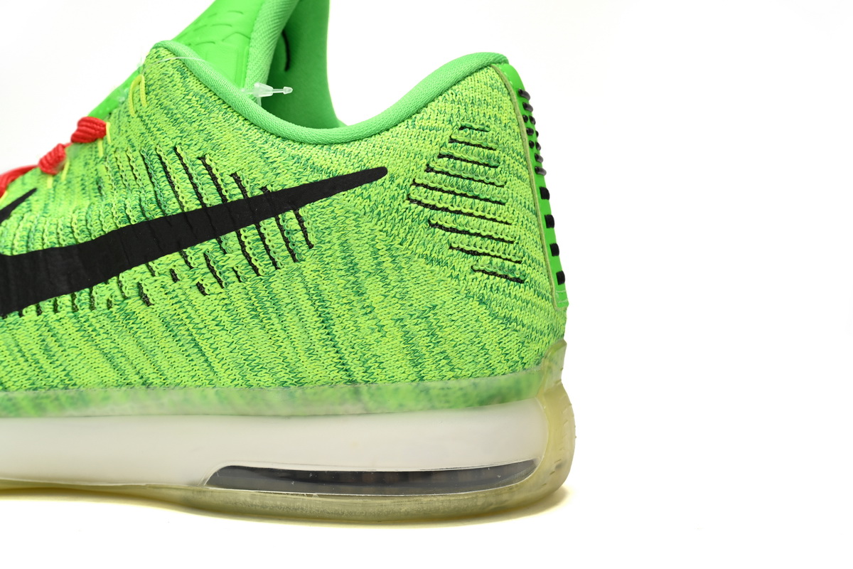 Nike Kobe 10 Elite iD 'Grinch' 802817-901