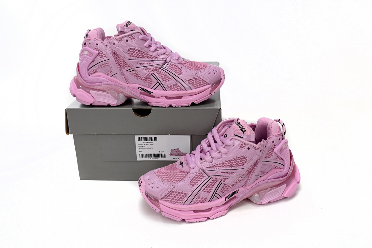 Balenciaga Runner Pink 677402 W3RB1 5000