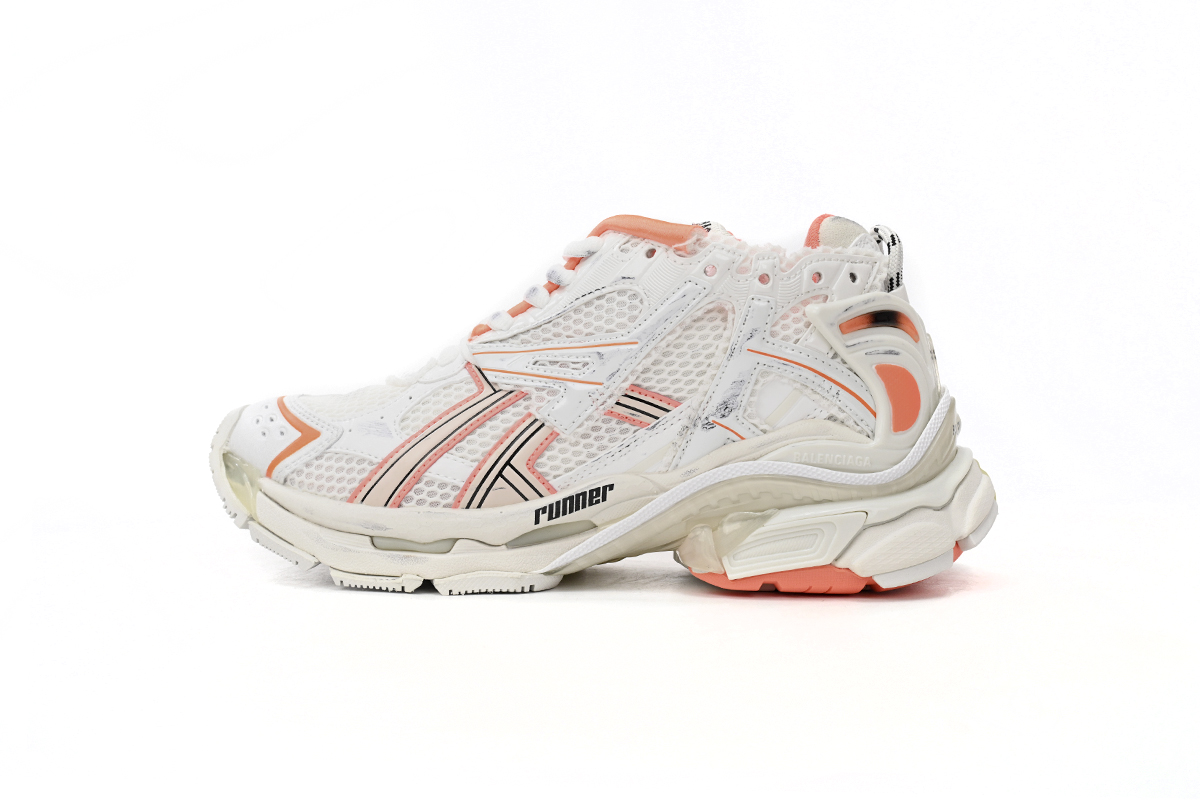 Balenciaga Runner White Orange 677402 W1RB2 2115