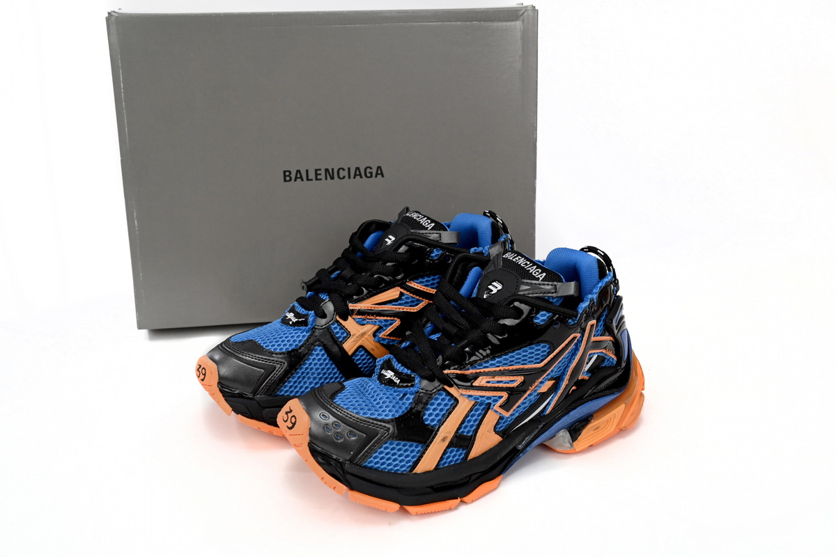 Balenciaga Runner Blue Yellow Black 677402 W3RB2 1120