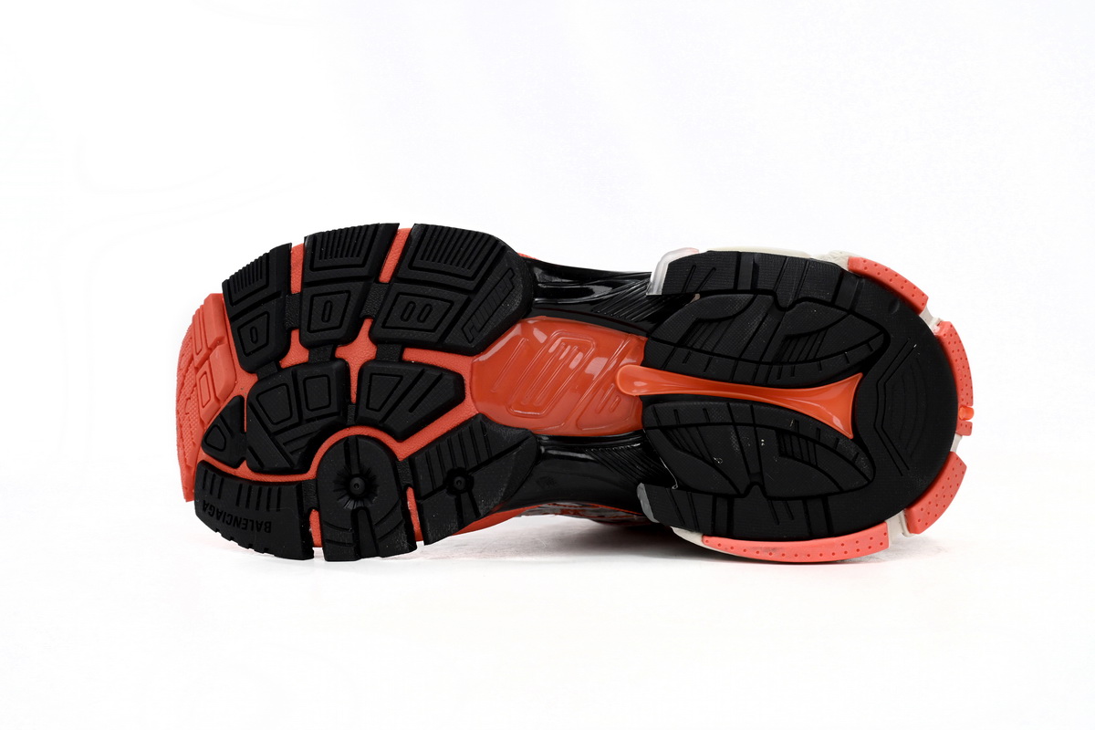 Balenciaga Runner White Orange Black 677402 W3RB7 9051