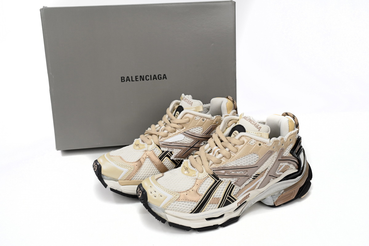 Balenciaga Runner Rice Pla Tinum  677403 W3RB3 9891