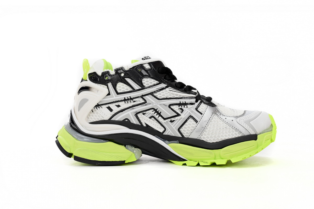 Balenciaga Runner Black white, and Yellow 677402 W3RBP 1093