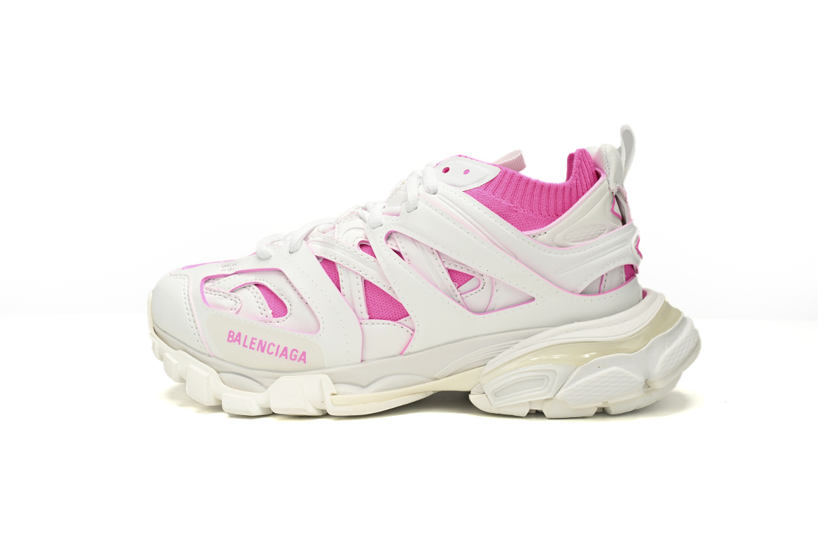 Balenciaga Track Black Rice Pink White 736328 W3SKC 9055