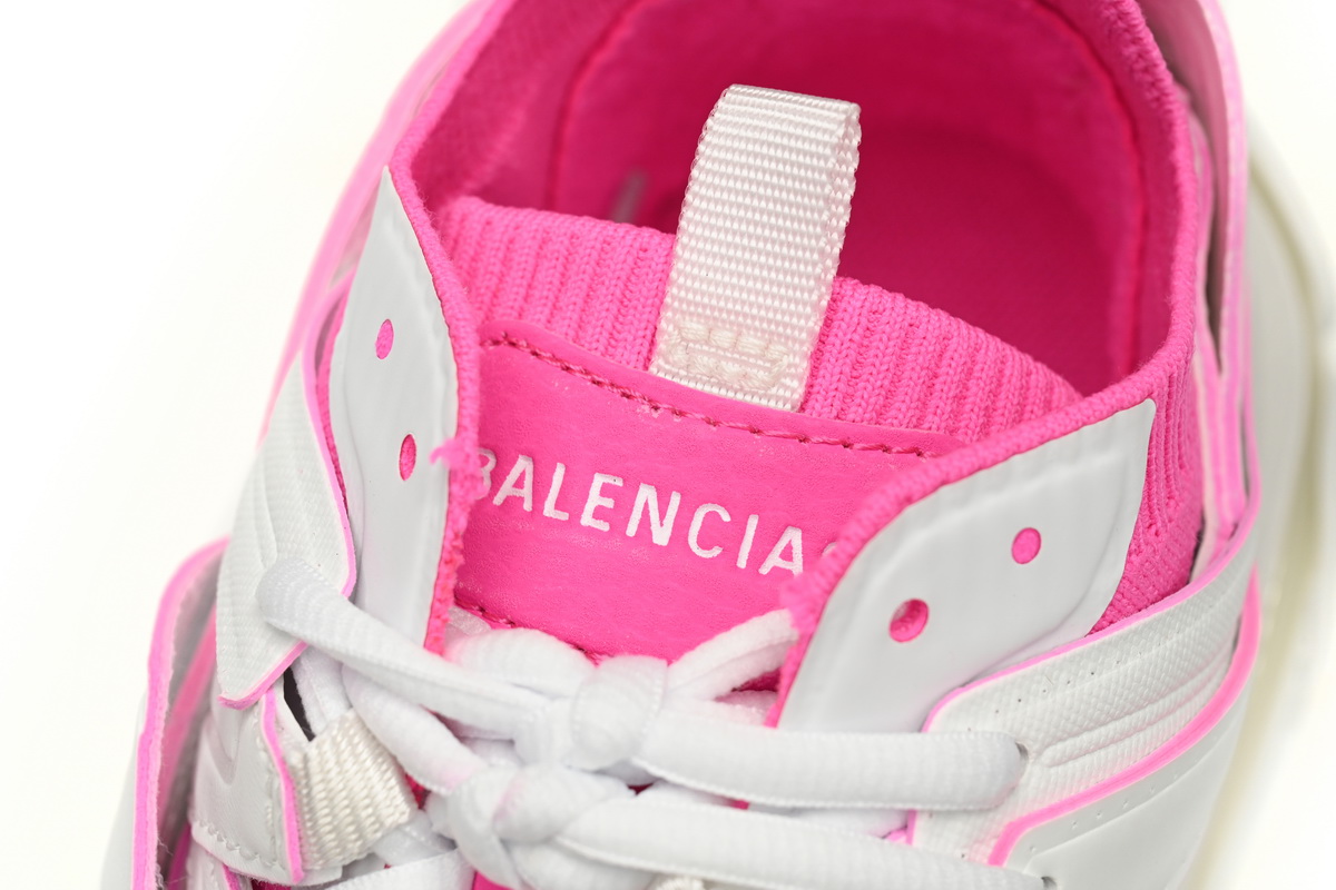 Balenciaga Track Black Rice Pink White 736328 W3SKC 9055