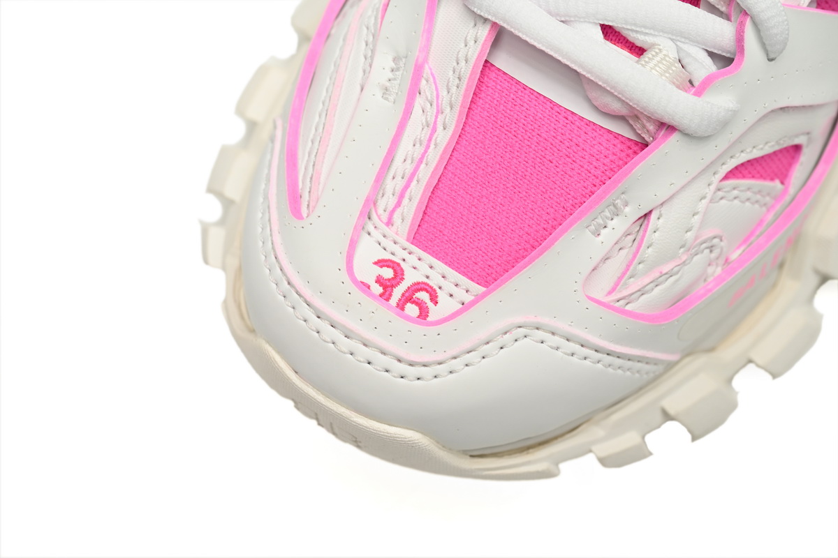 Balenciaga Track Black Rice Pink White 736328 W3SKC 9055