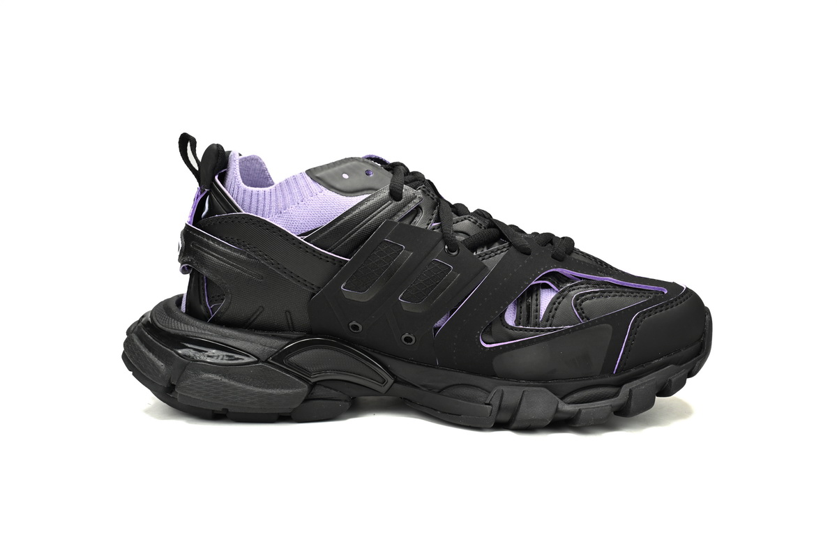 Balenciaga Track Black Rice Black Purple  736328 W3SKC 1058