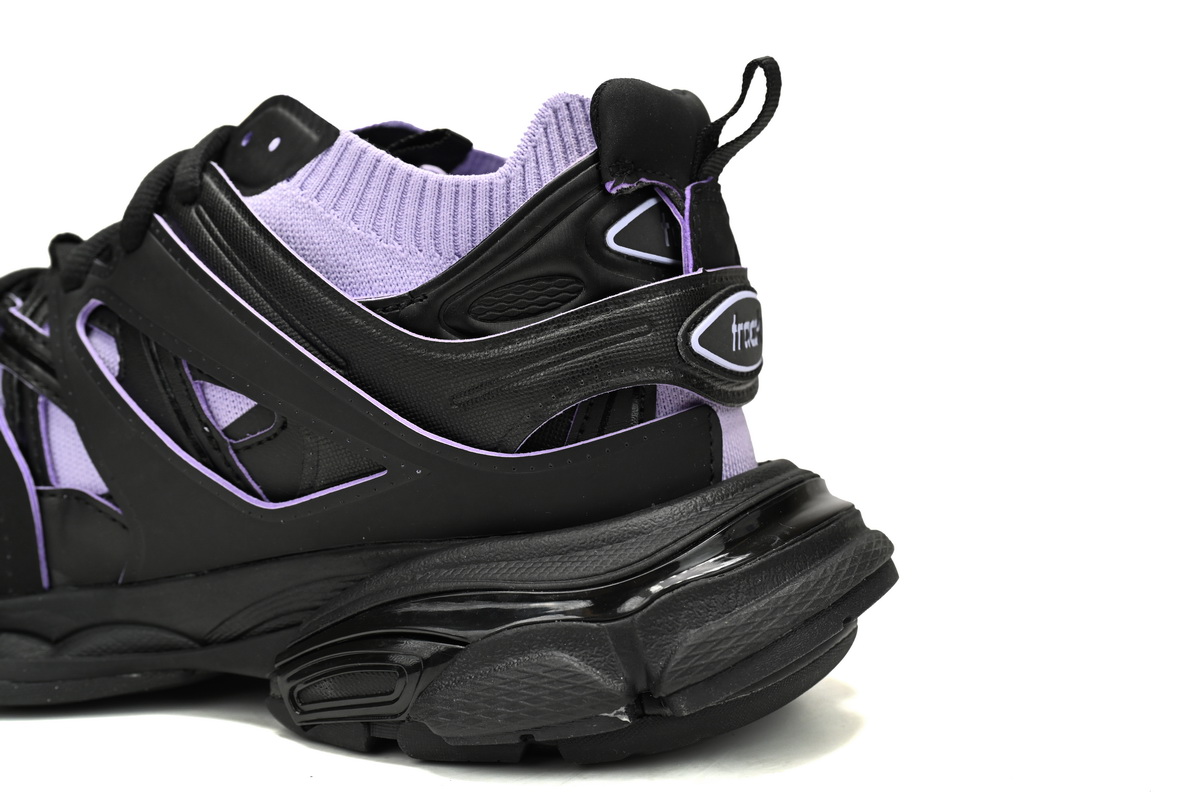 Balenciaga Track Black Rice Black Purple  736328 W3SKC 1058