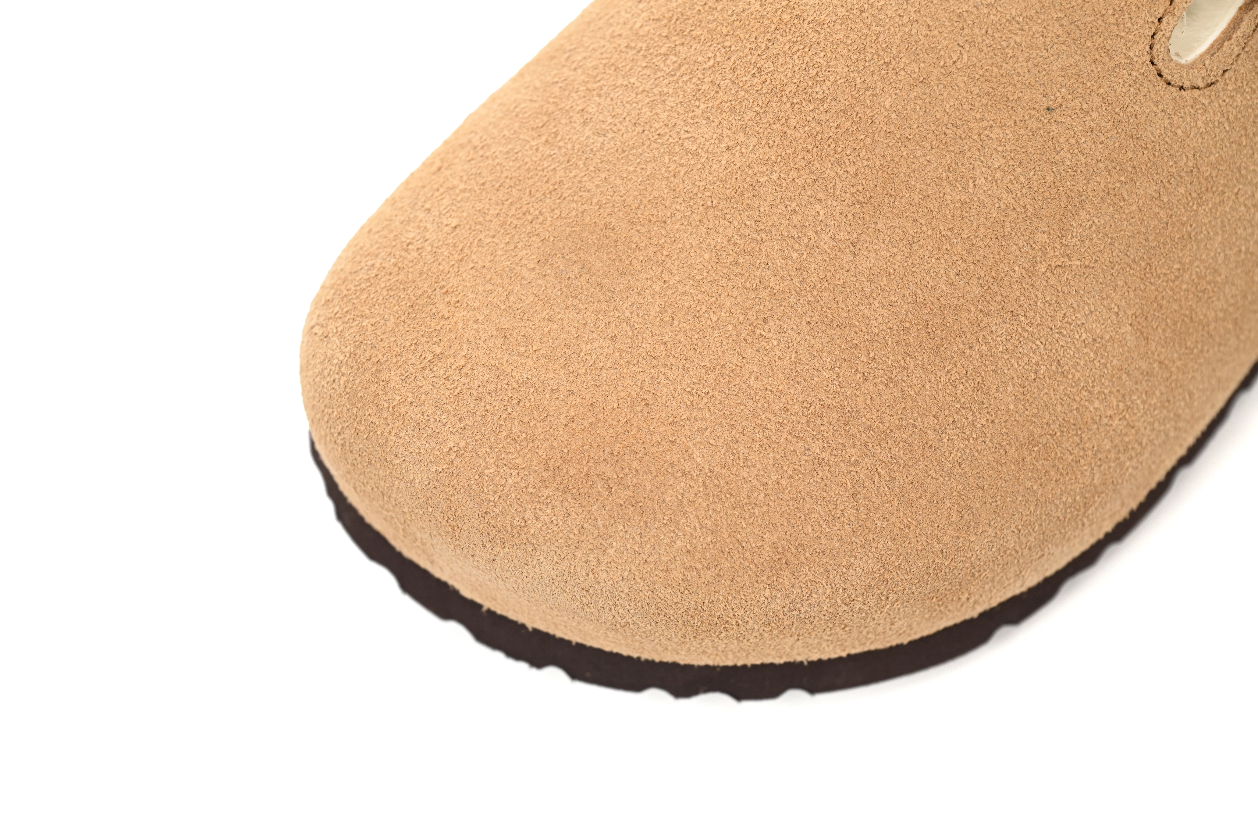 Birkenstock Boston Shearling Suede Leather Mink 1001141