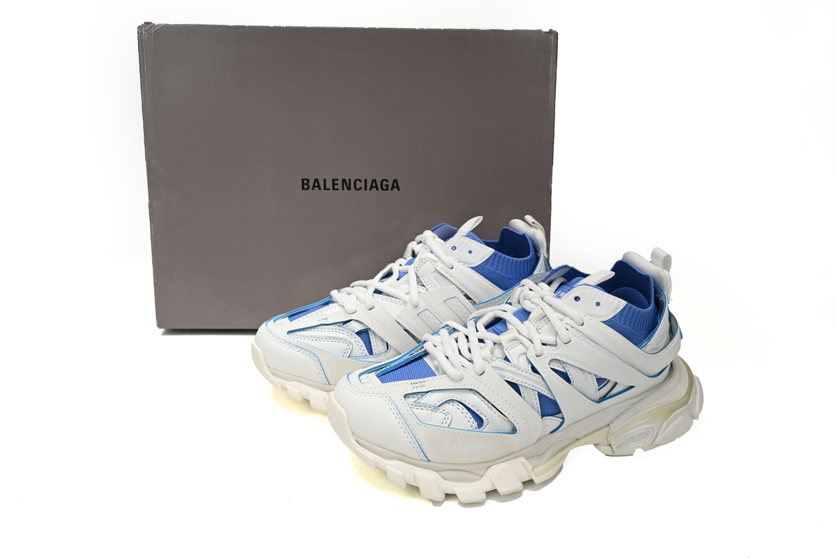 Balenciaga Track Black Rice Grey White Blue 736328 W3SKC 9040