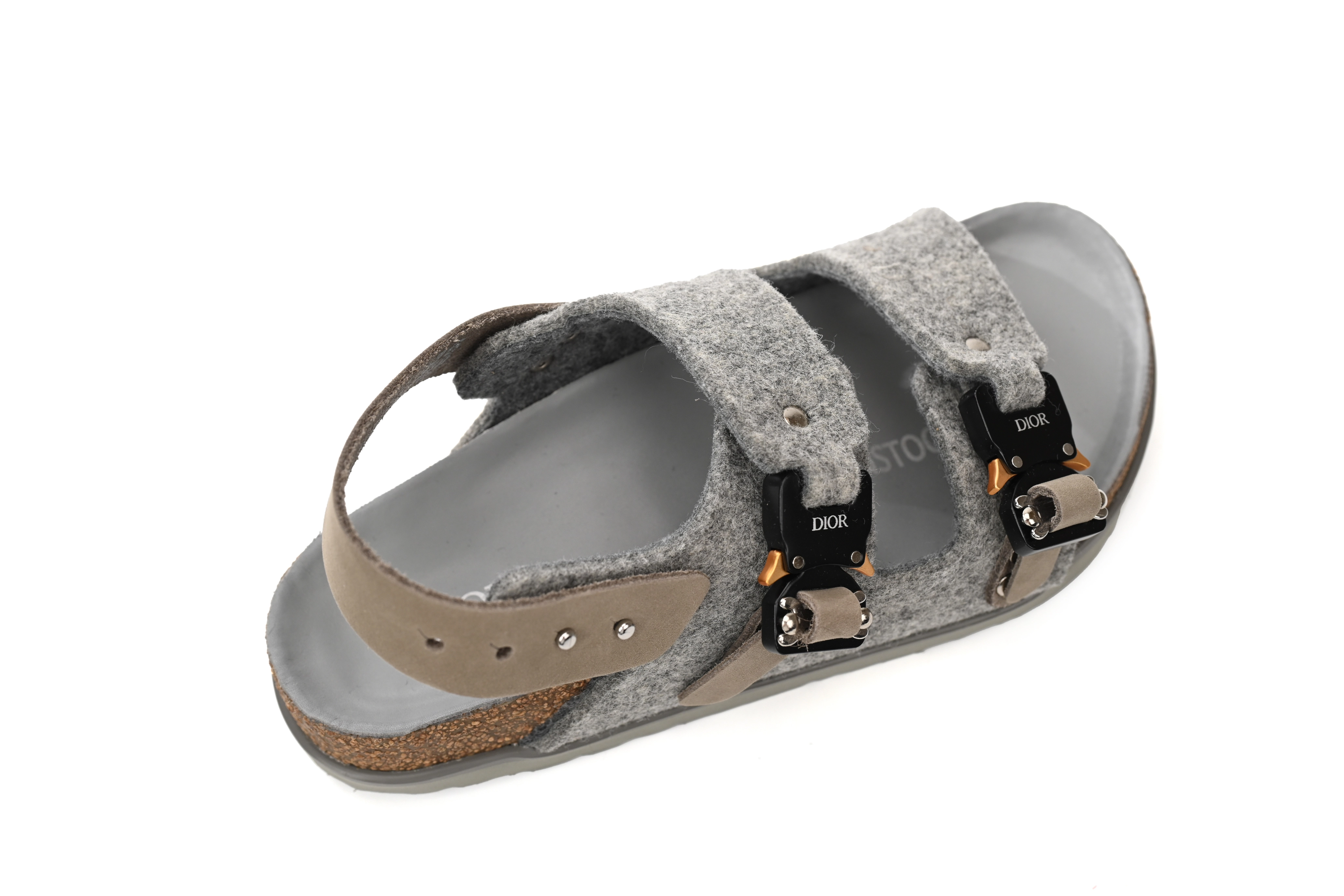 Dior by Birkenstock Milano Sandal Grey 3SA117ZSF_H800