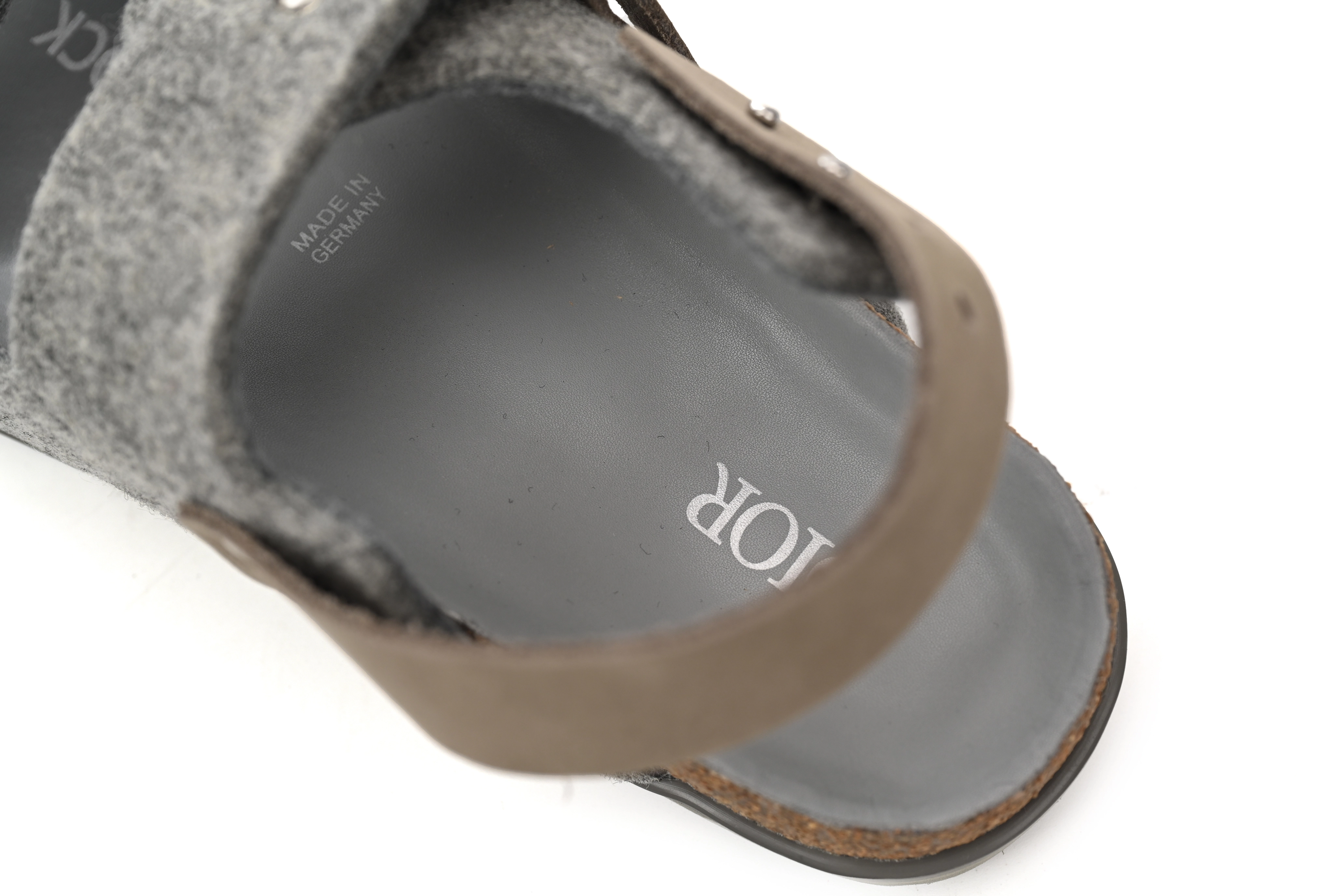 Dior by Birkenstock Milano Sandal Grey 3SA117ZSF_H800