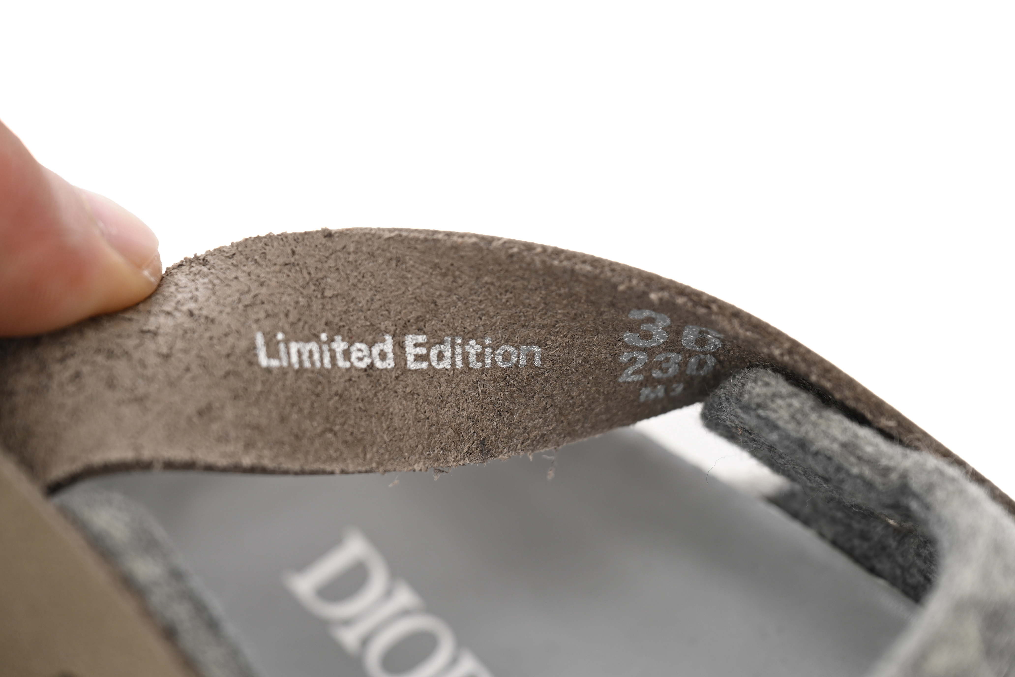 Dior by Birkenstock Milano Sandal Grey 3SA117ZSF_H800