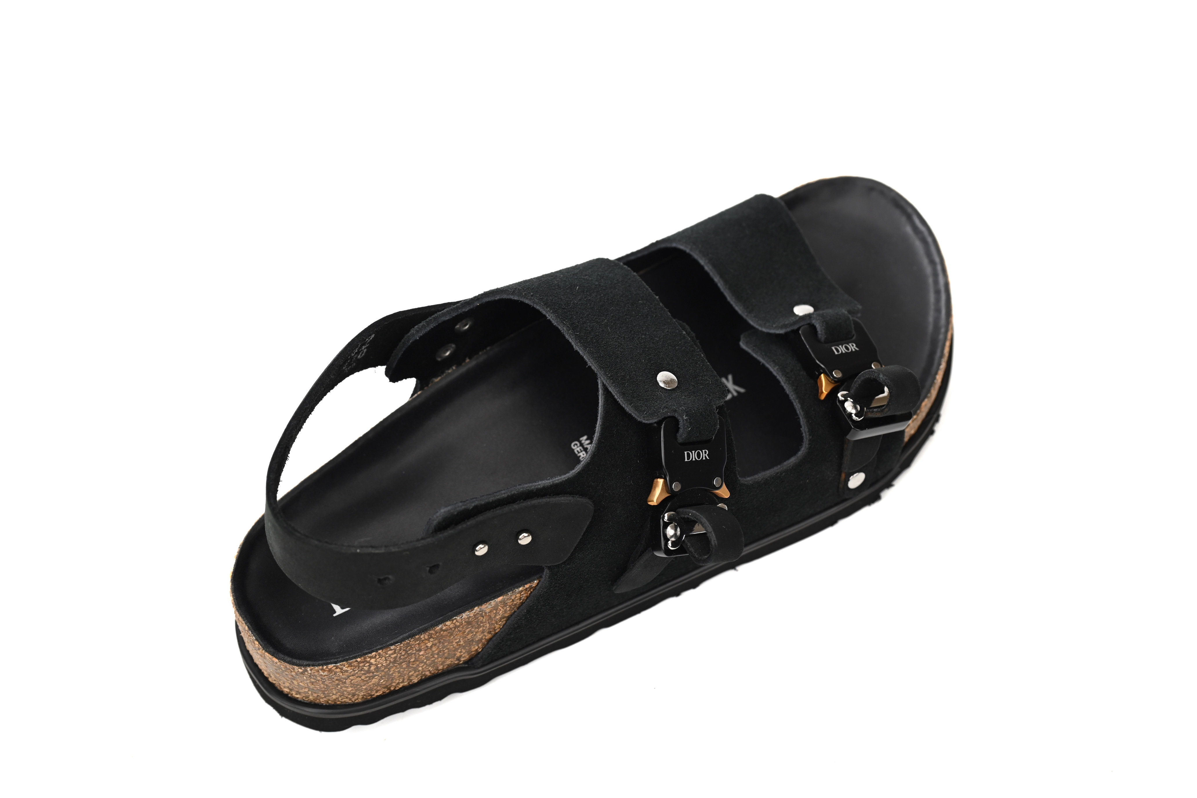 Dior by Birkenstock Milano Sandal Black 3SA117ZSG_H900