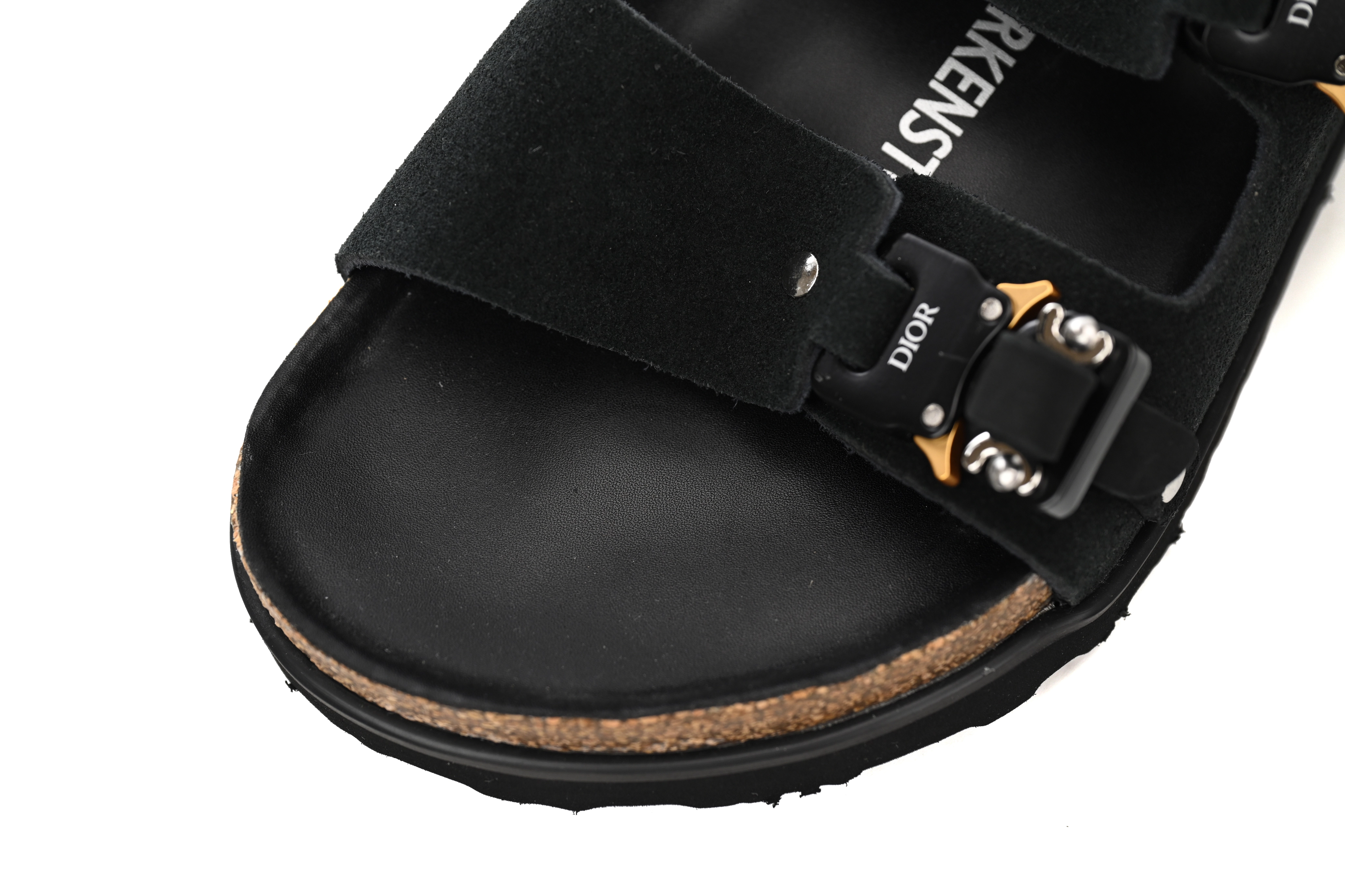 Dior by Birkenstock Milano Sandal Black 3SA117ZSG_H900