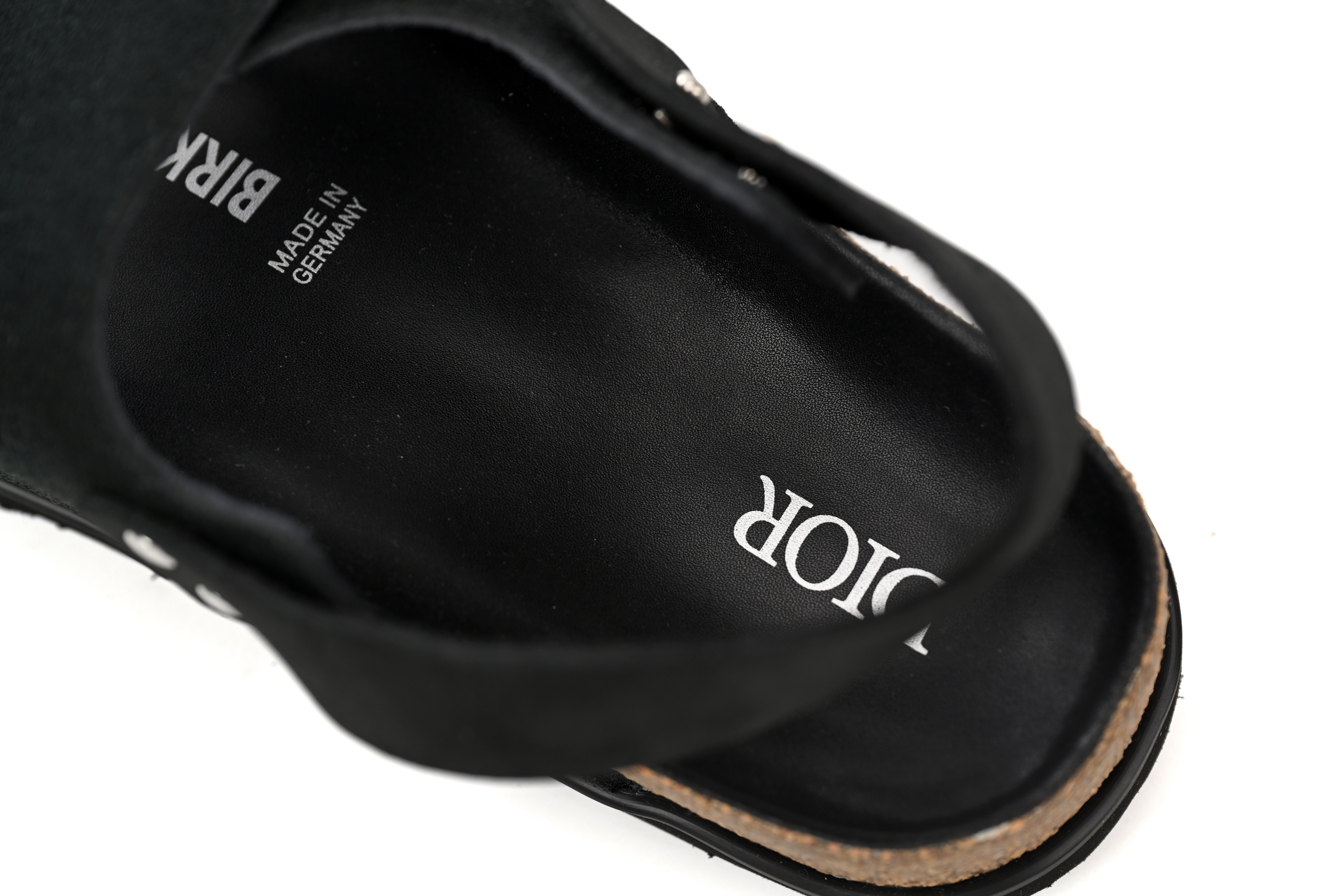 Dior by Birkenstock Milano Sandal Black 3SA117ZSG_H900