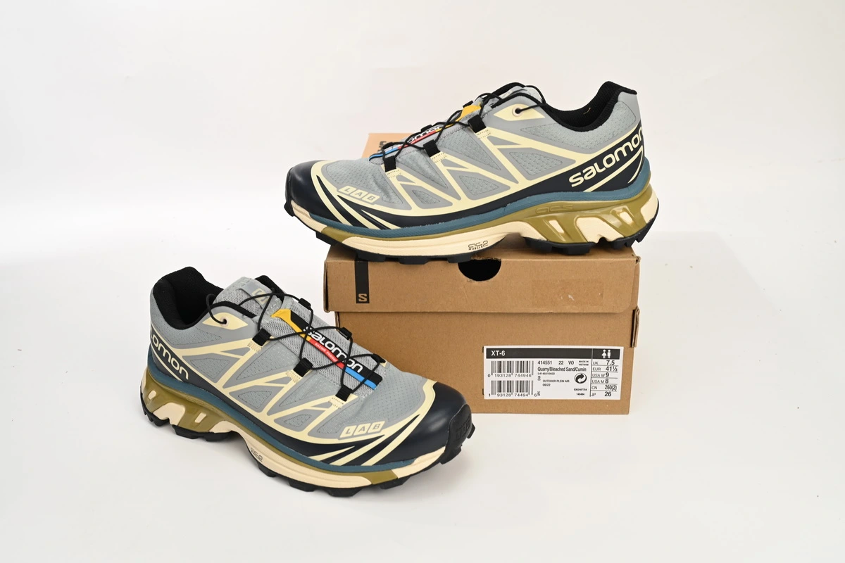 Salomon XT-6 Gull Granada Sky Grey Green L47147900