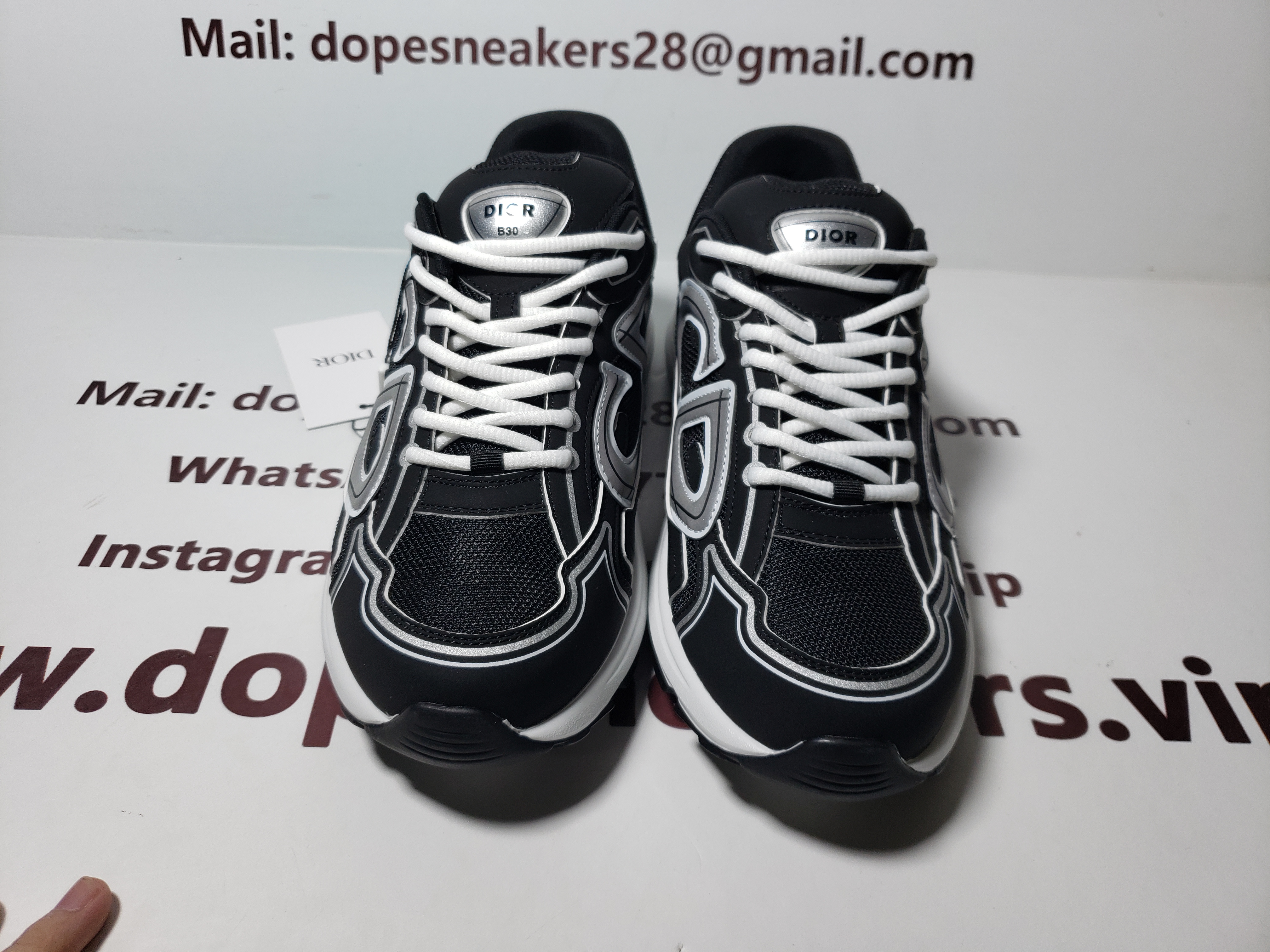 Dior B30 Black 3SN279ZMB_H969