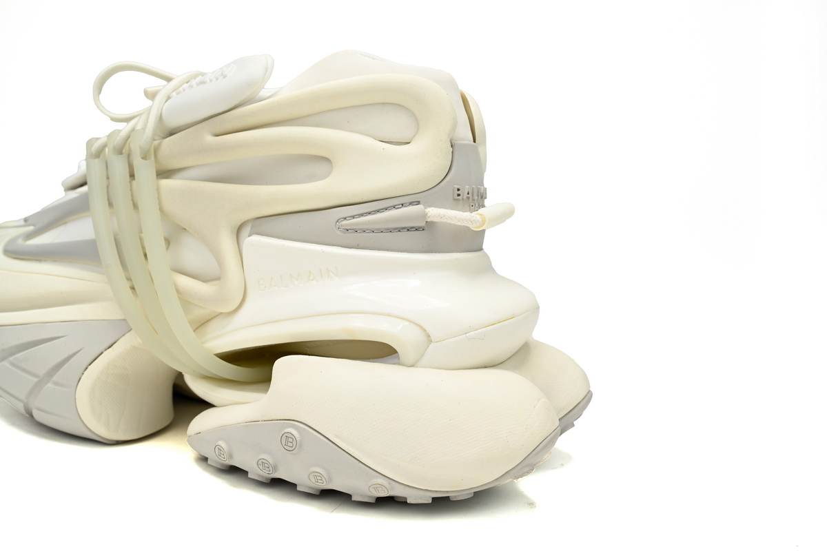 BALMAIN Multikolor Buty sportowe All White YM1VJ309
