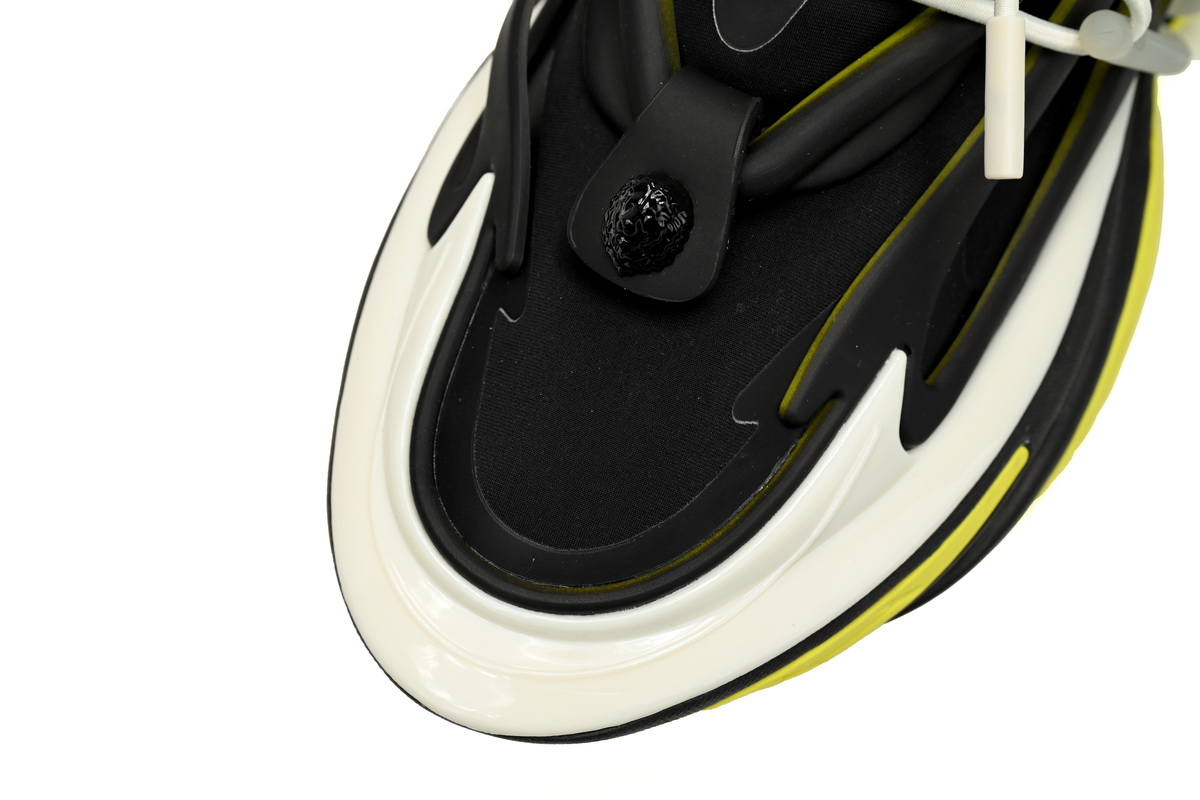 BALMAIN Multikolor Buty sportowe Black And Yellow YM1VJ309