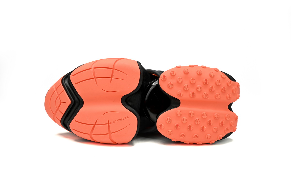 BALMAIN Multikolor Buty sportowe Black orange YM1VJ309