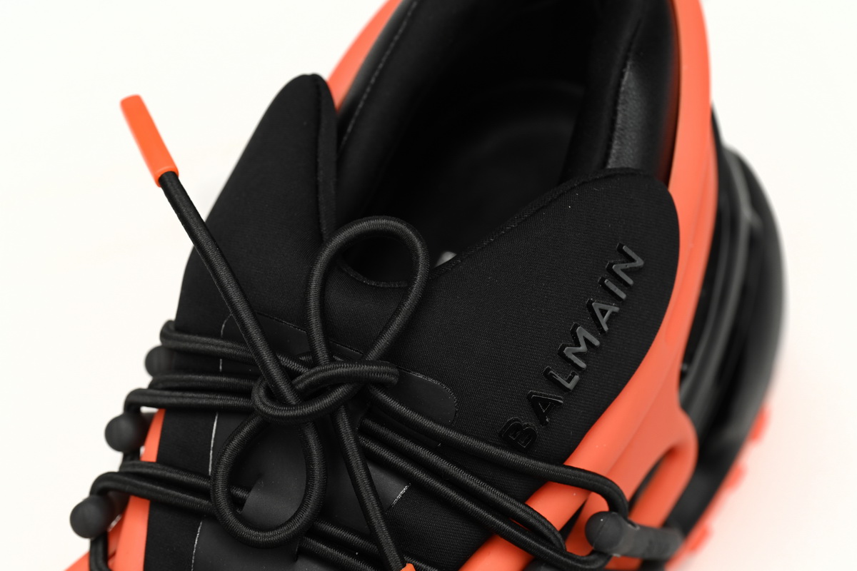 BALMAIN Multikolor Buty sportowe Black orange YM1VJ309