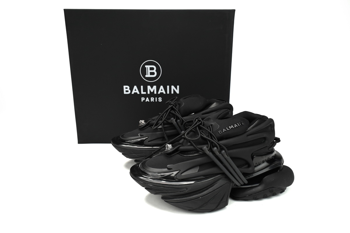 BALMAIN Multikolor Buty sportowe Black YM1VJ309