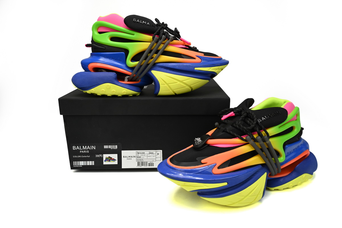 BALMAIN Multikolor Buty sportowe Colorful YM1VJ309