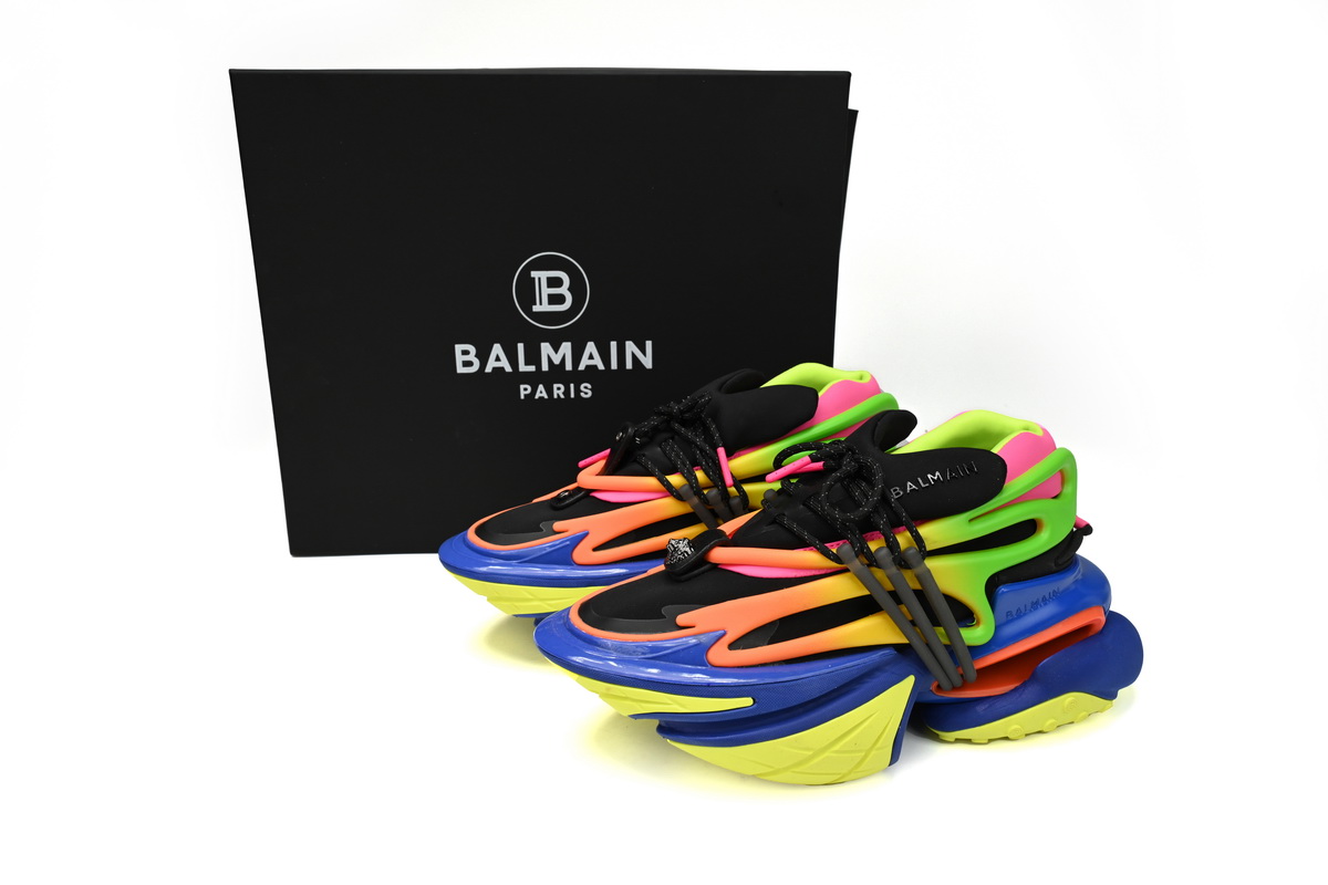 BALMAIN Multikolor Buty sportowe Colorful YM1VJ309