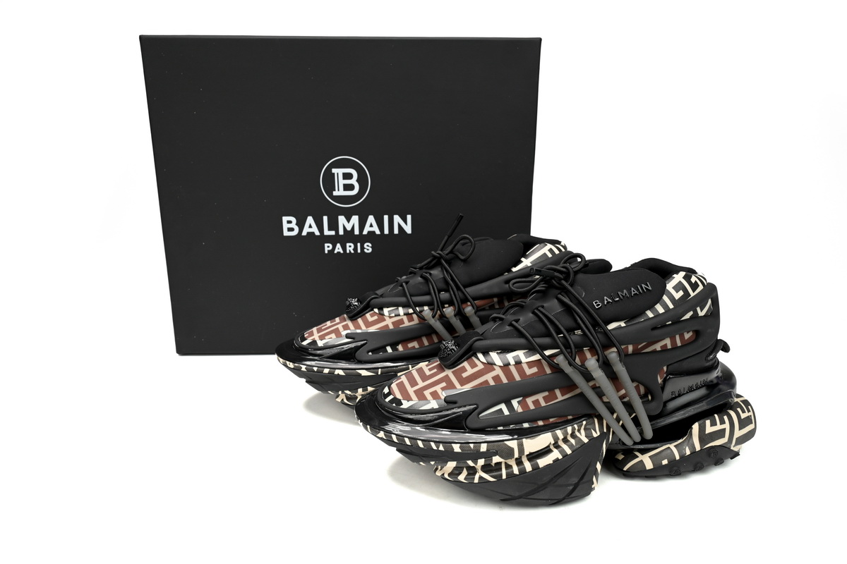 BALMAIN Multikolor Buty sportowe Lattice YM1VJ309