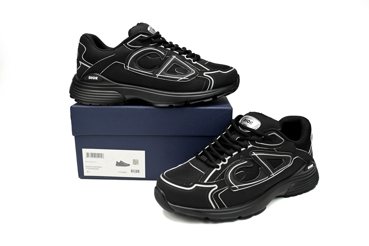 Dior B30 Triple Black 3SN279ZRF_H900 (Reflective)