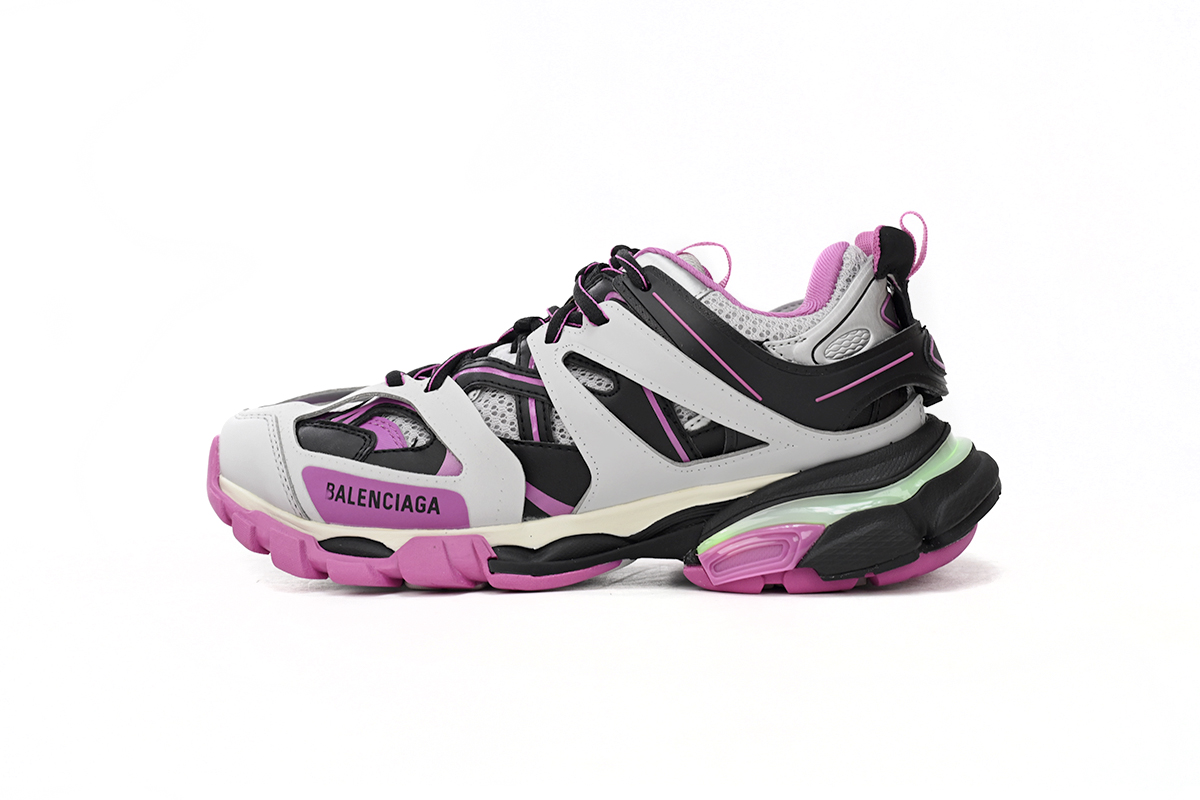 Balenciaga Track Led  Black And White Powde