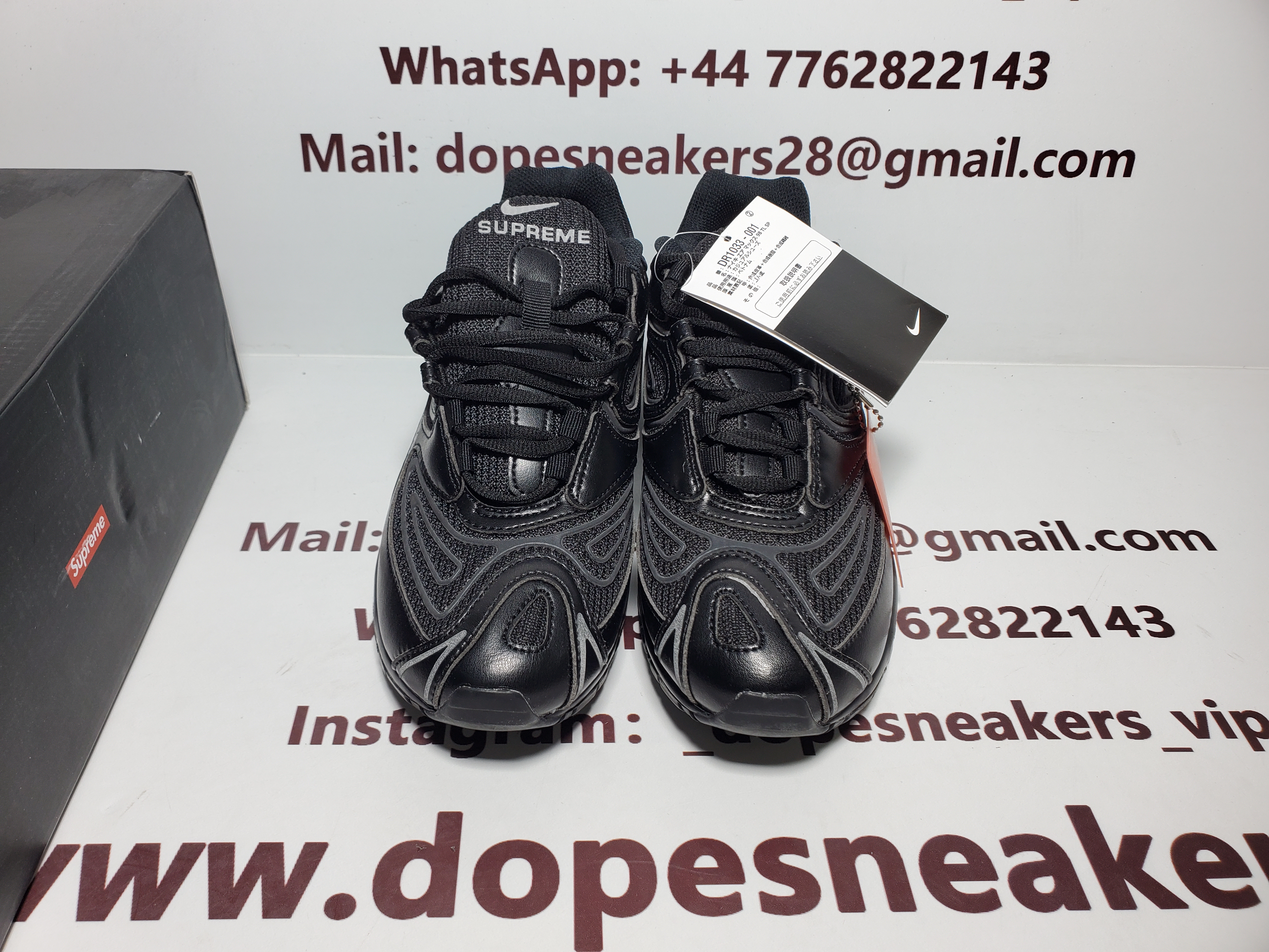 Nike Air Max 98 TL Supreme Black DR1033-001