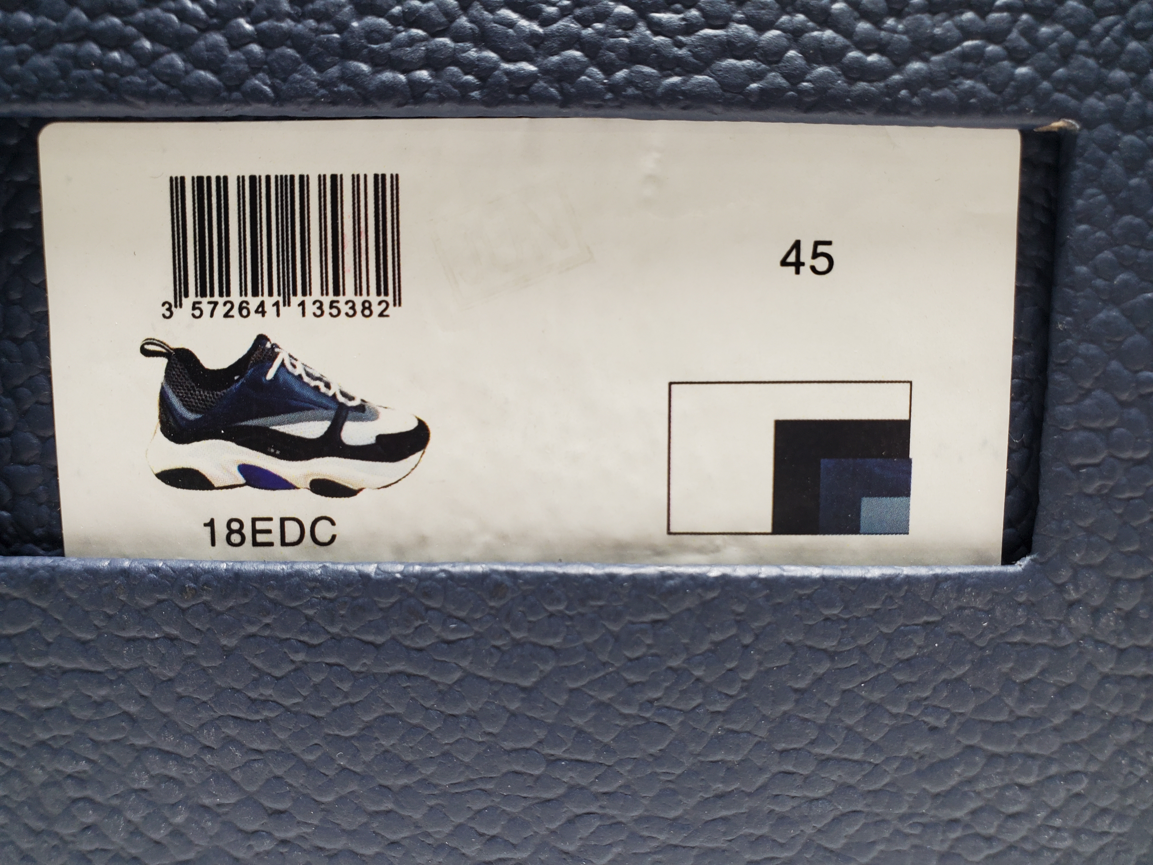 Dior B22 Blue Black 3SN231YUL_H569