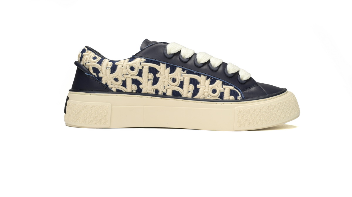 Dior B33 Sneakers  Release Deep Dlue Relief 3SN272 ZIR1 6536