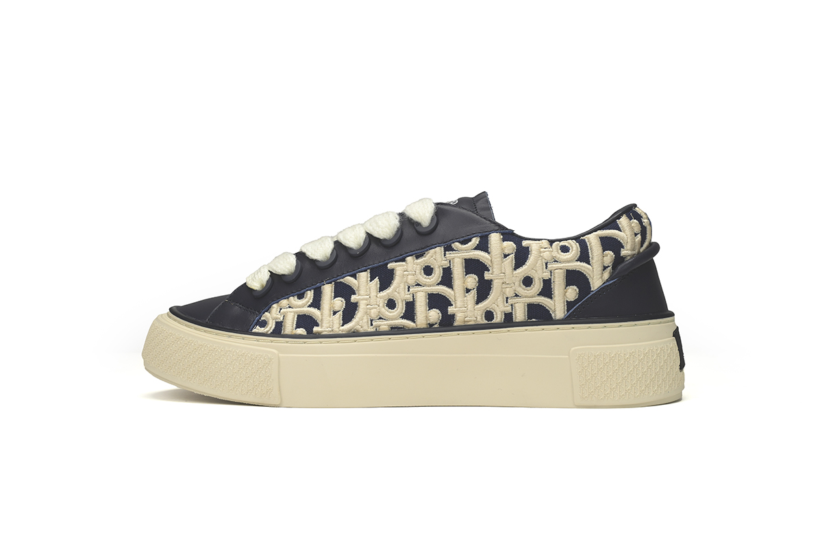 Dior B33 Sneakers  Release Deep Dlue Relief 3SN272 ZIR1 6536
